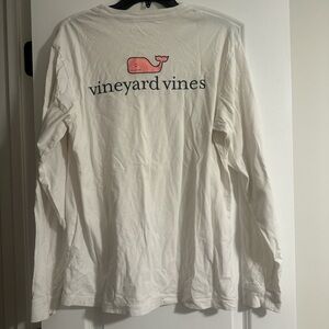 Vineyard Vines White Long Sleeve  Shirt